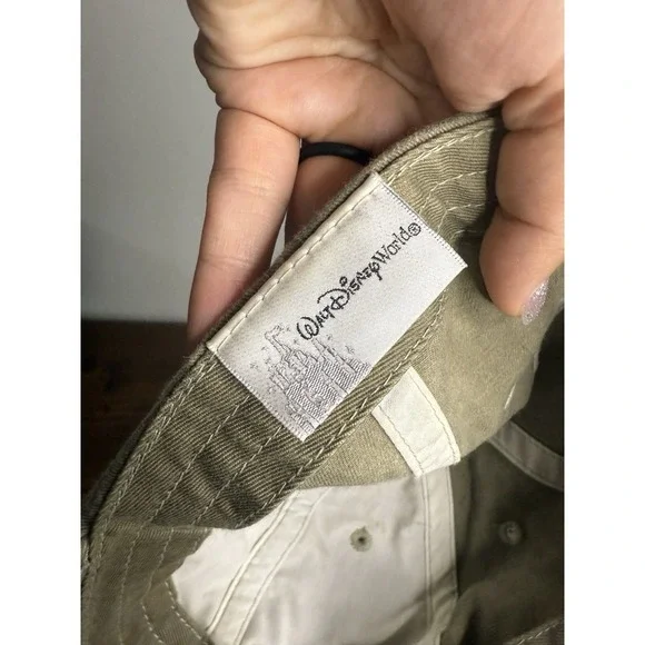 Mickey Mouse Disney World Faded Snapback Hat Cartoon Baseball Dad Cap VTG Y2K - Picture 3 of 3